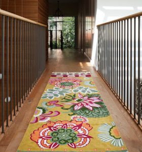 CARPETISM - שטיחי צמר מרהיבים וססגוניים במיוחד בעבודת יד מחבל קשמיר שטיח צבעוני למסדרון צילום מעמוד הפייסבוק של קרפיטזם