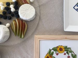 ערכות הציור על כלי קרמיקה של אירית שקד - לצייר. לטייל. ליהנות כלים מצוירים לארוחת בוקר מתוך אלבום פרטי