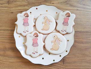 שועלון - פעילויות יצירה לילדים ועוגיות מעוצבות עוגיות ארנבים וילדות צילום מתוך עמוד הפייסבוק של שועלון