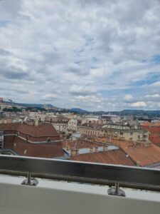 מבט על גגות העיר בודפשט, צילום ליבי ברגמן