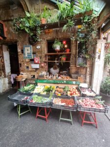  Szimpla kert מן החקלאי אל השולחן, הפירות והירקות הכי טריים בבודפשט. צילום ליבי ברגמן