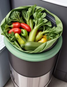 כמה ירקות ופירות אתן זורקות בכל חודש? צילום: ליבי ברגמן בבינה מלאכותית Leonardo AI